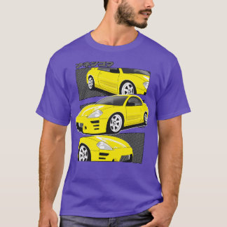T-shirt Jaune Mitsubishi Eclipse 3g