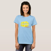 T-shirt Jaune plaid (Devant entier)