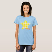 T-shirt Jaune plaid 4 (Devant entier)
