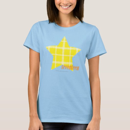 T-shirt Jaune plaid 4 (Devant)