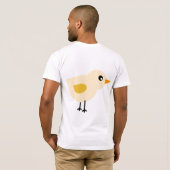 T-Shirt jaune Relience Bird (Dos entier)