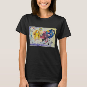 T-shirt Jaune, Rouge, Bleu par Wassily Kandinsky