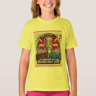 T-shirt Jaune Vibrant : S'Adapter À Notre Tee Jeunesse