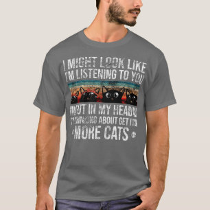 T-shirt J'aurais l'air de t'écouter, mais dans mon Lui