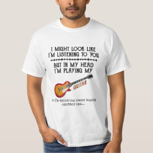 T-shirt J'aurais l'air de t'écouter, mais dans mon Lui