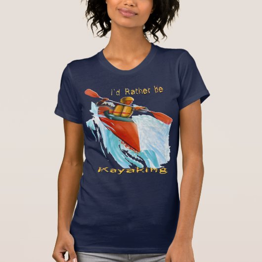 T-shirt J'aurais plutôt 2 ans Kayaking (Devant)