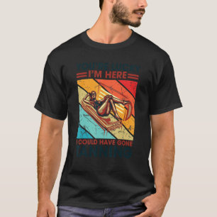 T-shirt J'Aurais Pu Aller Tonzer À Court Vacances