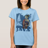 T-shirt Java Indonésie Tourisme Vintage voyage (Devant)