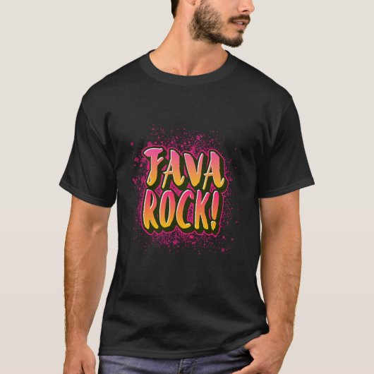 T-shirt Java Rock ! (Devant)