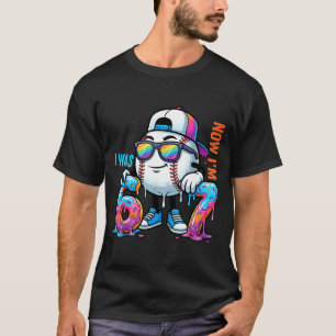 T-shirt J'avais 6 ans j'ai 7 ans anniversaire baseball gar