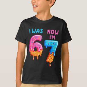 T-shirt J'avais 6 ans maintenant j'ai 7 ans 67 Six Sept Po