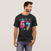 T-shirt J'avais 6 ans maintenant j'ai 7 ans 7e anniversair (Devant entier)