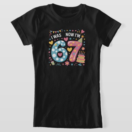T-Shirt J'avais 6 ans maintenant j'ai 7 ans Anniversaire, (Poser)