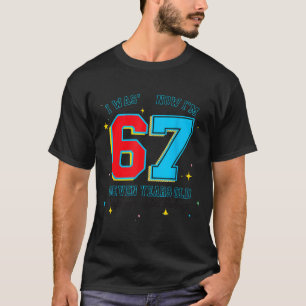 T-shirt J'avais 6 ans maintenant j'ai 7 ans Anniversaire,