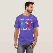 T-shirt J'avais 6 ans maintenant j'ai 7 ans Anniversaire 6 (Devant entier)