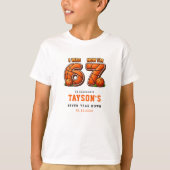 T-shirt J'avais 6 ans, maintenant j'ai 7 ans Basket-ball – (Devant)