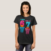 T-shirt J'avais 6 ans maintenant j'ai 7 ans drôle 67 mème (Devant entier)