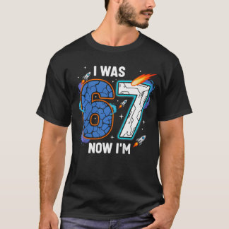T-shirt J'avais 6 ans maintenant j'ai 7 ans Espace 7e anni