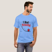 T-shirt J'avais de l'humour de physique potentiel (Devant entier)