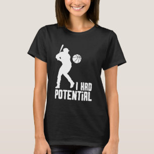 T-shirt J'avais du potentiel - JADP01