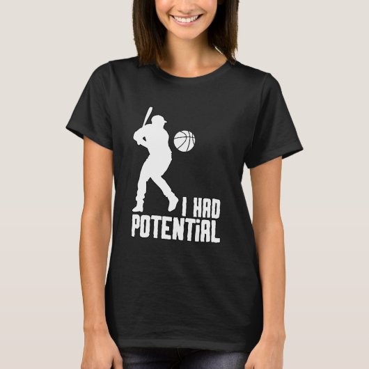 T-shirt J'avais du potentiel - JADP01 (Devant)