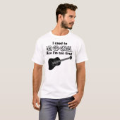 T-shirt J'avais l'habitude de basculer (Devant entier)