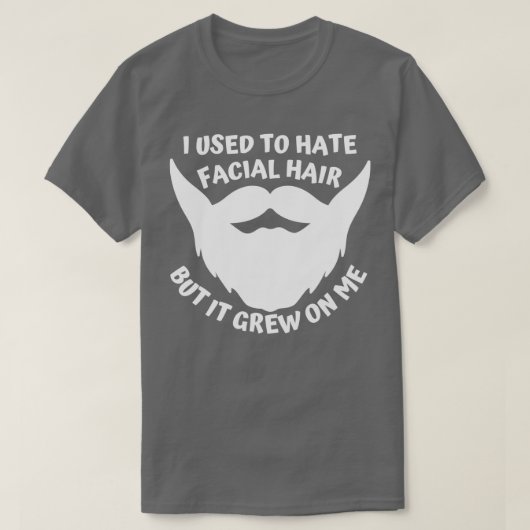T-shirt J'avais l'habitude de détester les cheveux du visa (Design devant)