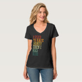 T-shirt J'avais l'habitude de l'argent de papa lever des e (Devant entier)