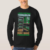 T-shirt J'Avais Un Terrarium Araignée Tarantulas (Devant)