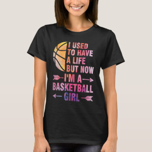 T-shirt J'avais une vie mais de basket-ball