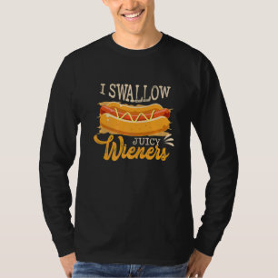T-shirt J'avale des Wieners Juicy Humour Wiener