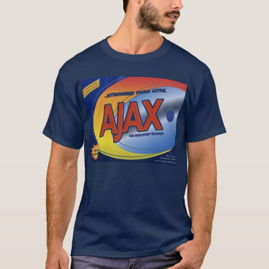 T-shirt Javascript asynchrone et XML (Devant)