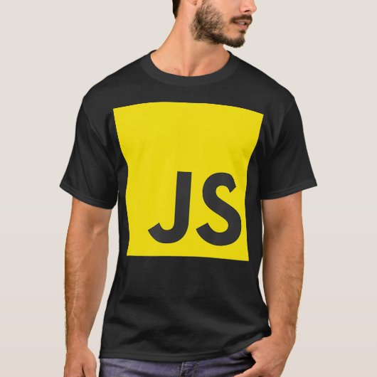 T-shirt Javascript JS Réagir AngularJS Vuejs Nodejs Progra (Devant)