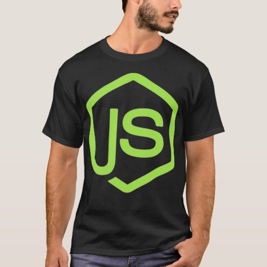 T-shirt JavaScript Programmer JS  Computer Developers tee_ (Devant)