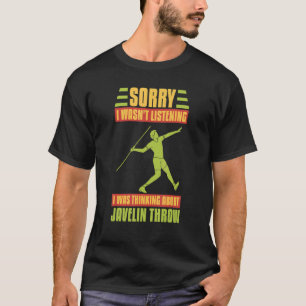 T-shirt Javelin Throwing Track Et Field Speed Thrower Tra