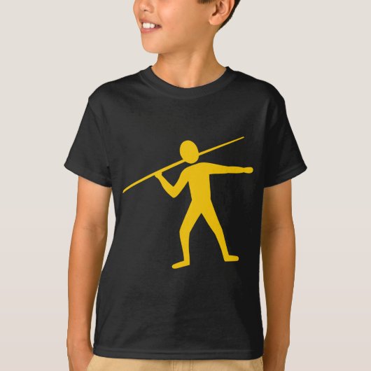 T-shirt Javelin Trower - Ambre (Devant)