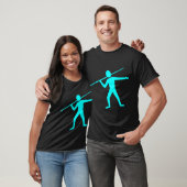T-shirt Javelin Trower - Cyan (Unisexe)