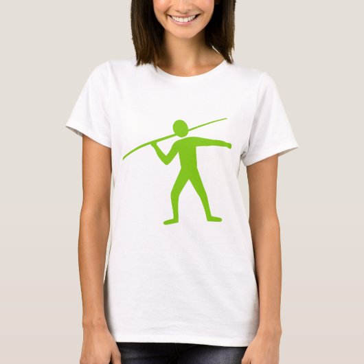 T-shirt Javelin Trower - Martian Green (Devant)