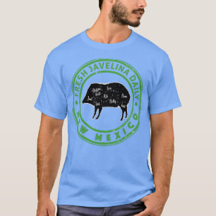 T-shirt Javelina Daily Nouveau Mexique Souvenir Cadeau