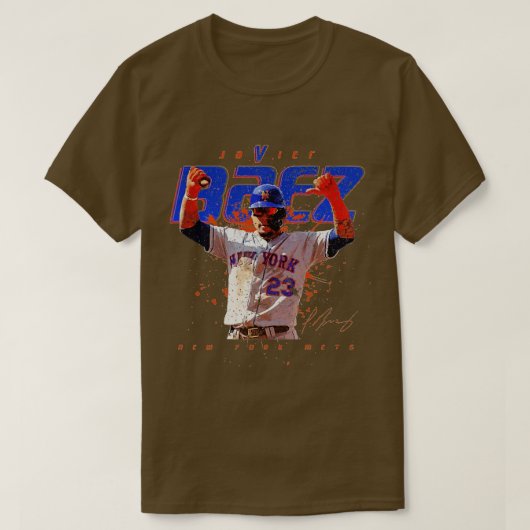 T-shirt Javier Bez Classic Baseball Shortstop (Design devant)
