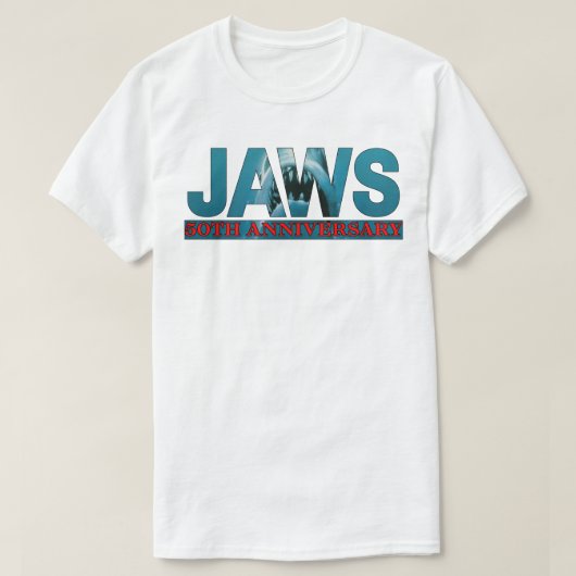 T-shirt JAWS 50e anniversaire (Design devant)