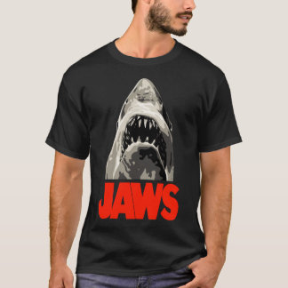 T-shirt JAWS - Grand Autocollant de requin blanc