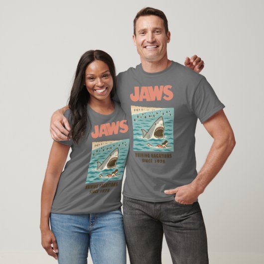 T-shirt Jaws Ruining Vacation Since (Unisexe)