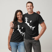 T-shirt Jaws Shark Attack Graphic Et Summer Beach (Unisexe)