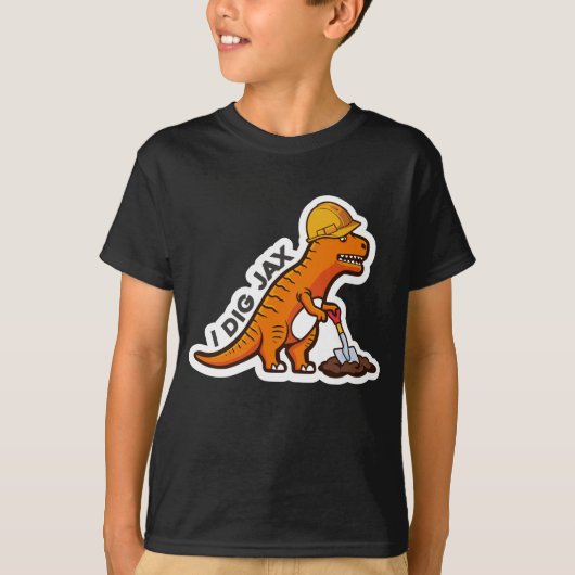 T-shirt Jax Dino Dig (Devant)