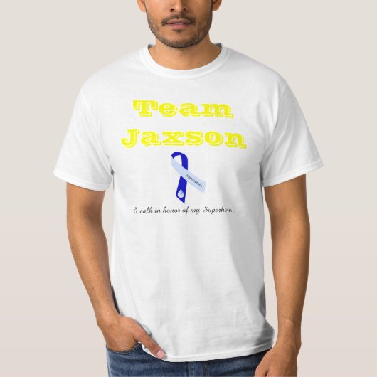 T-shirt jaxson d'équipe (Devant)