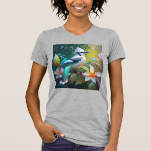 T-shirt Jay à ailes Turquoises en berceau