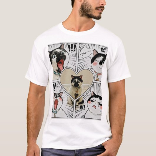 T-SHIRT JAY LE CHAT SMOKING (Devant)