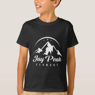 T-shirt Jay Peak Vermont Station de ski Ski Snowboard