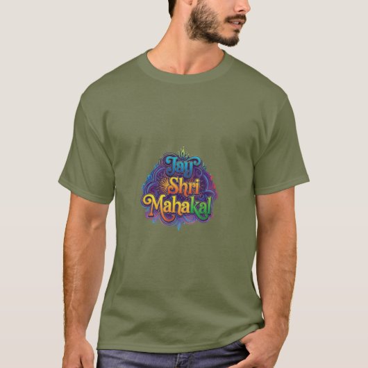 T-shirt Jay Shri Mahakal" (Devant)